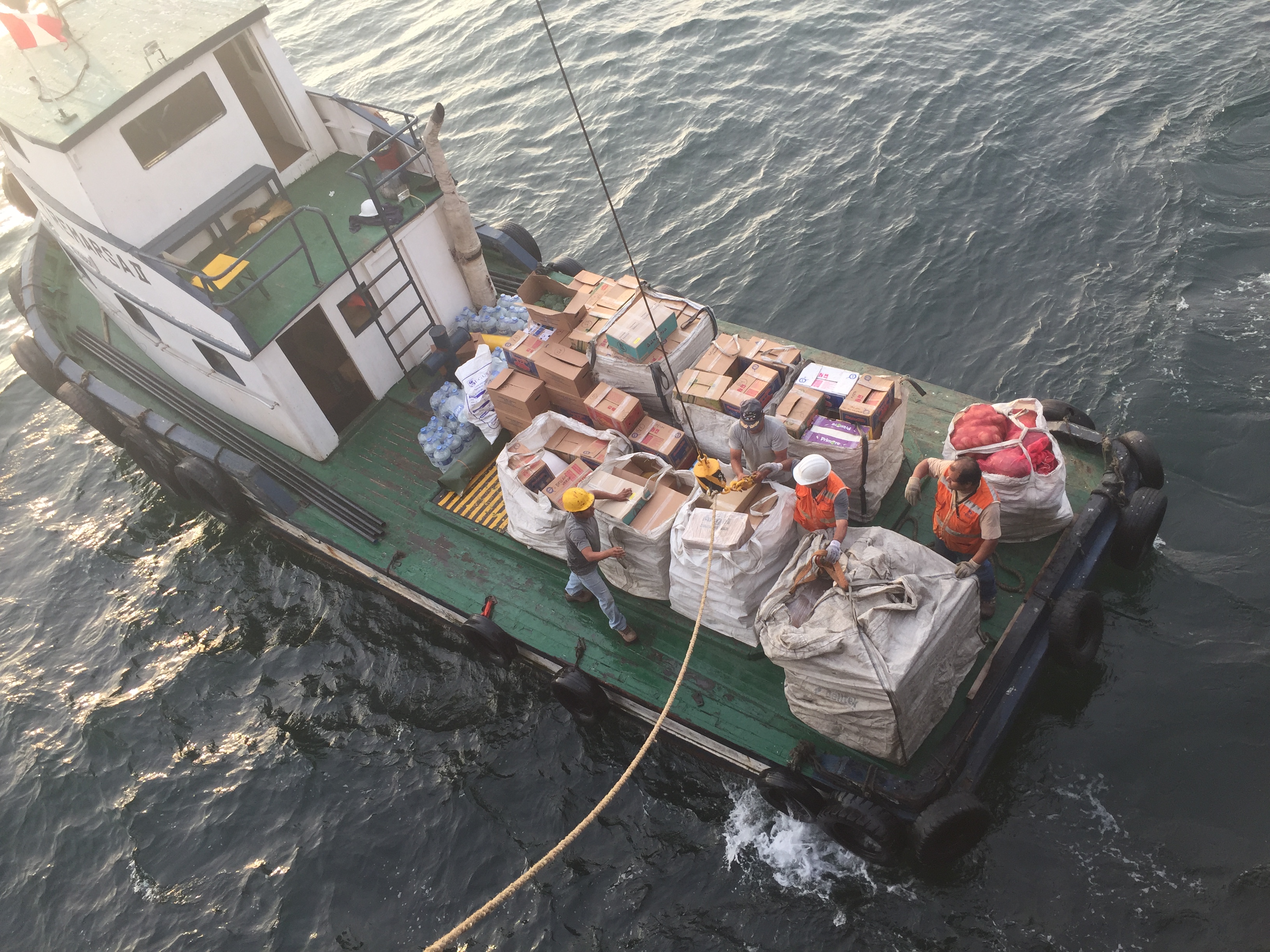 Servicios marítimos en Perú